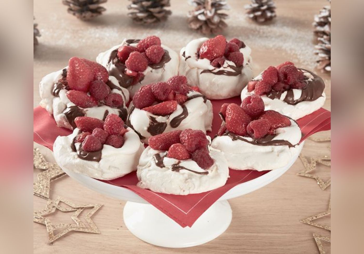 Recette Mini Pavlovas Au Nutella® - Version Femina