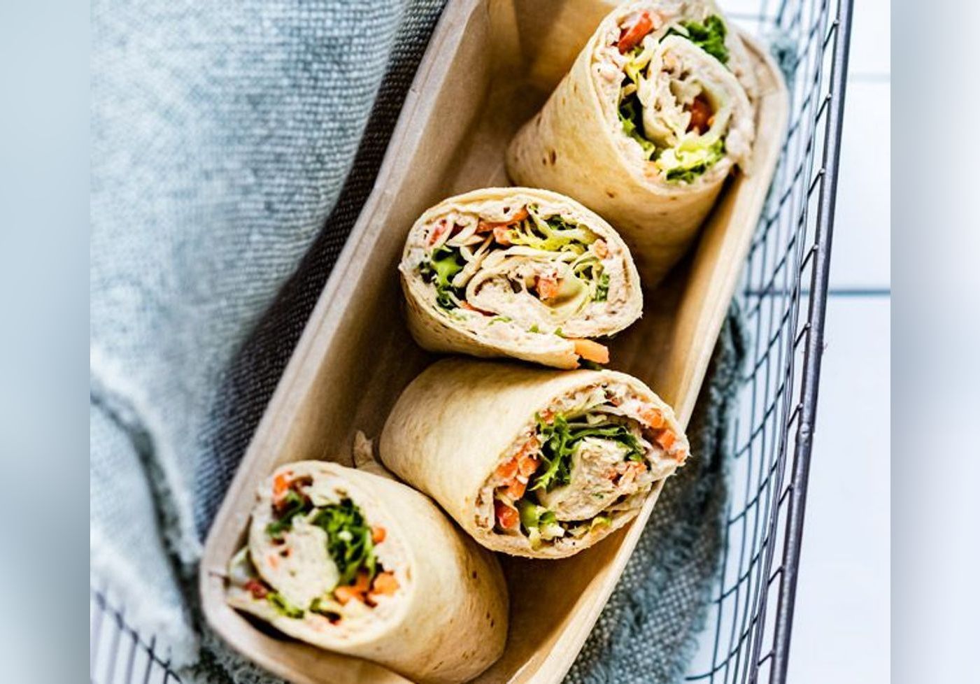 Recette Wrap Thon Crudites