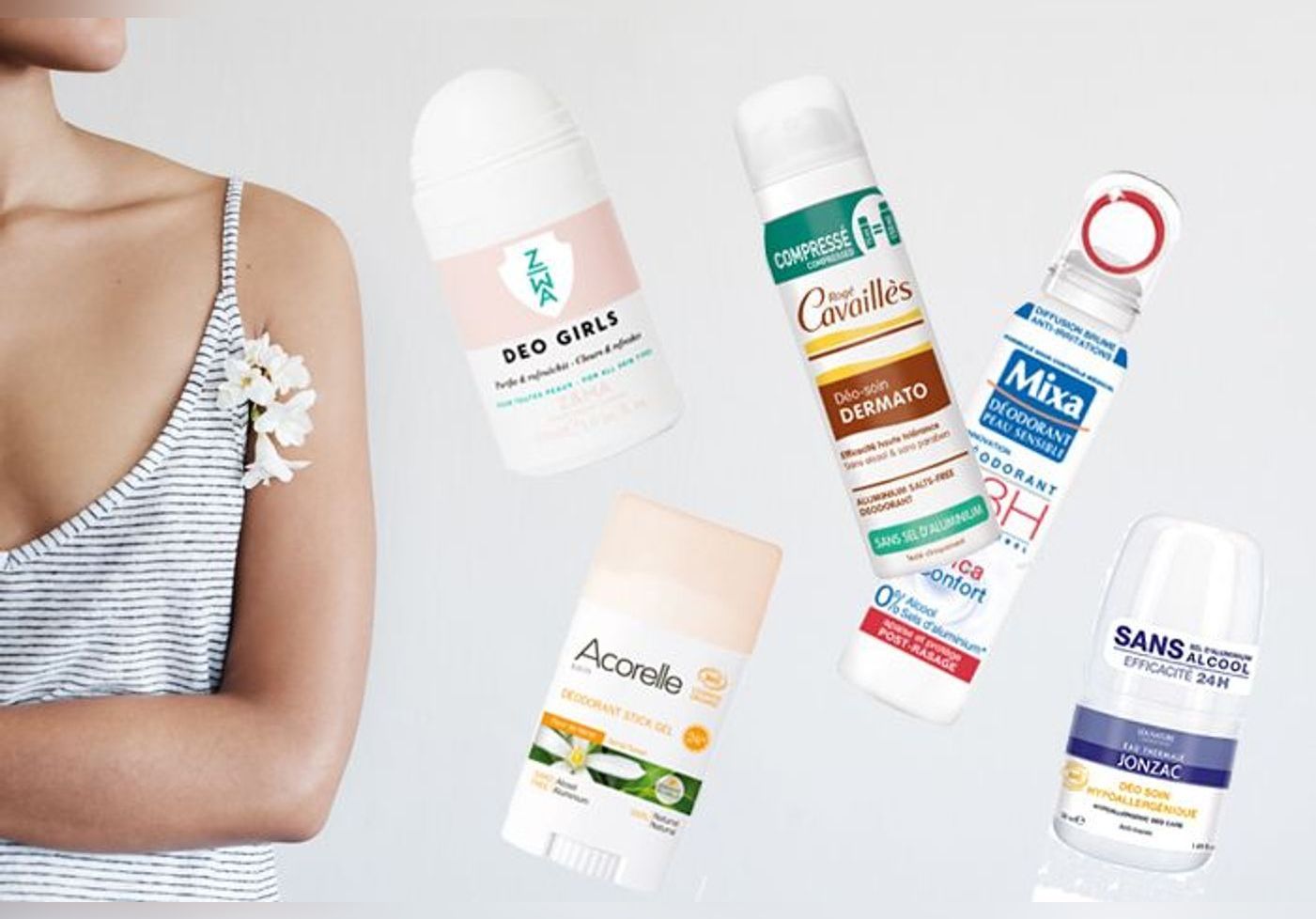 5 nouveaux déodorants garantis sans sels