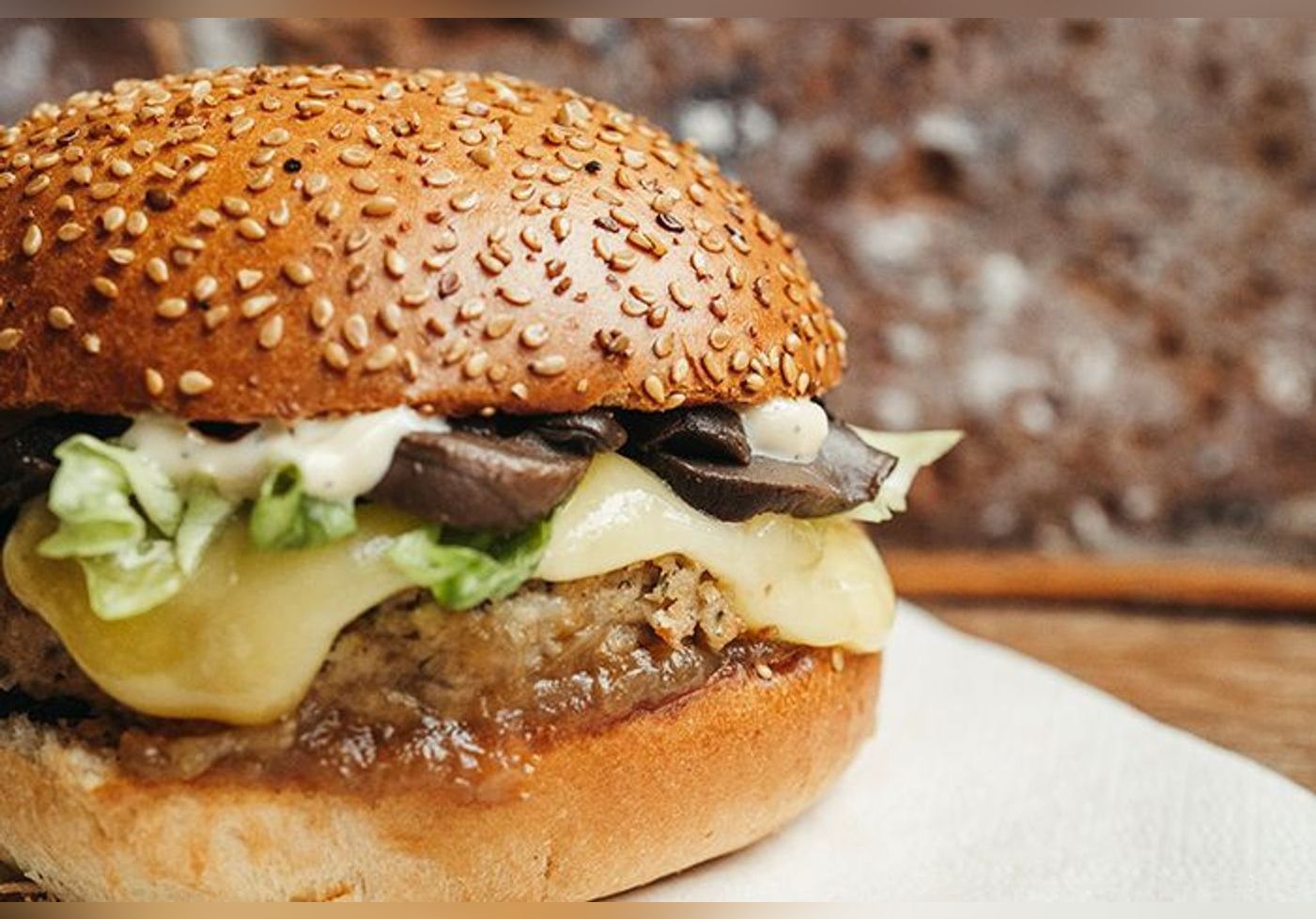 Voici le burger végétarien le plus gourmand de l’hiver et il est 100 