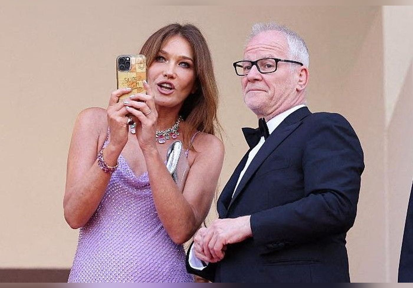 Carla Bruni à Cannes : ce geste qui n’a pas plu à Thierry Frémeaux