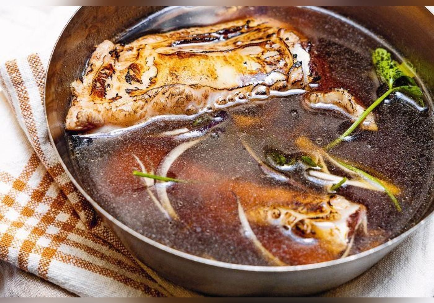 Bouillon d'os de bœuf