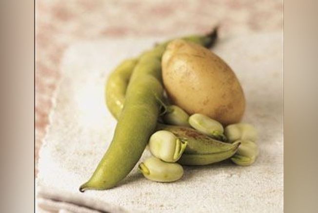 Brandade végétarienne : pommes de terre et fèves