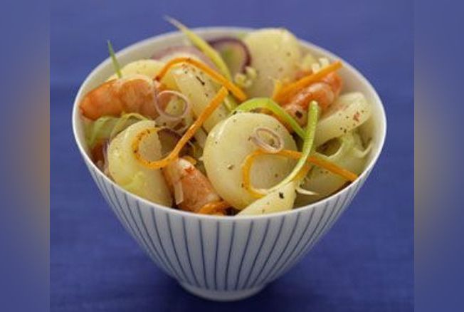 Salade thaï de pommes de terre