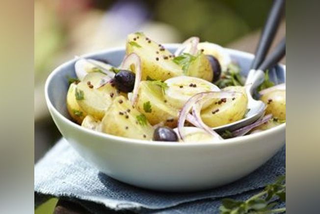 Salade De Grenailles Aux œufs De Caille Et Aux Olives Recette