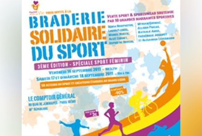 Braderie solidaire du sport : la 3ème édition