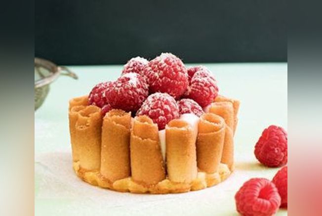 Tartelettes De Cigarettes Russes Delacre A La Rose Aux Framboises Recette