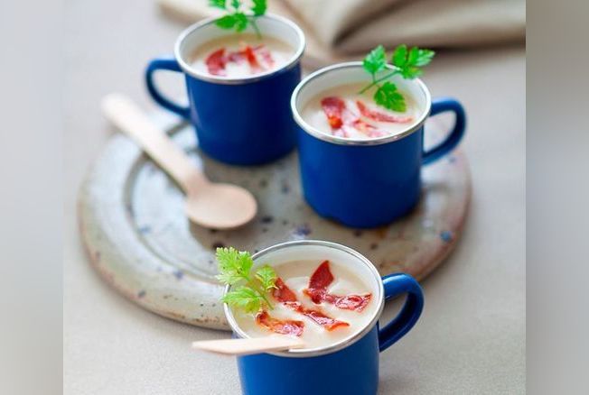 Recette velouté de chou-fleur au chorizo - Cuisine - Version Femina
