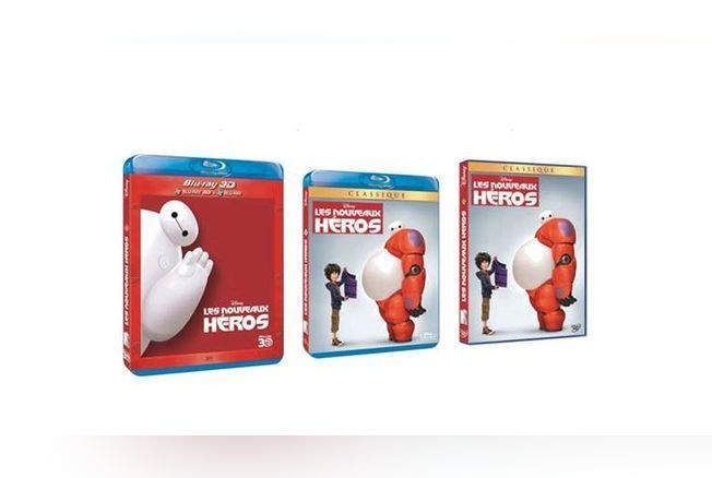 Les Nouveaux Héros : sortie en DVD et Blu Ray