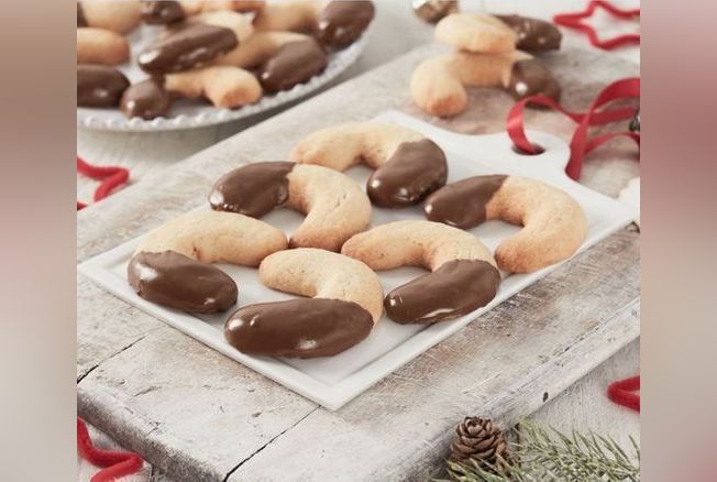 Croissants biscuités à la vanille et au Nutella®
