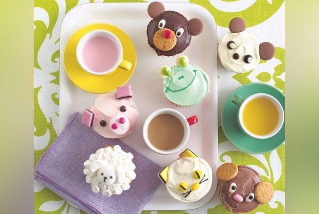 Cupcakes animaux d'Annabel Karmel