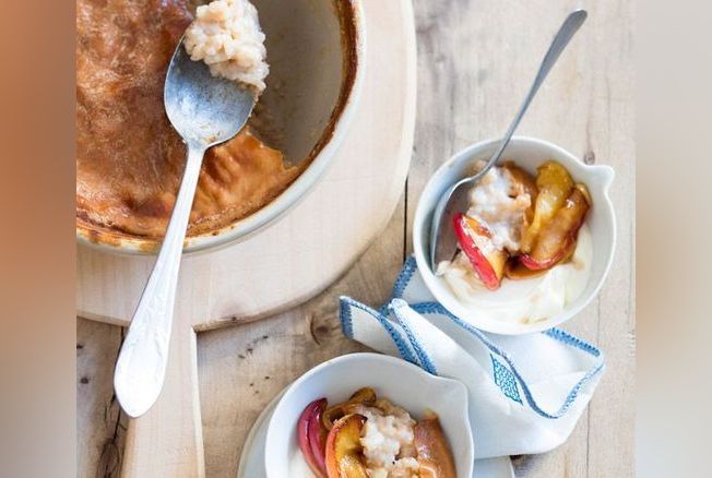 Recette normande : teurgoule à la crème d'Isigny et aux pommes