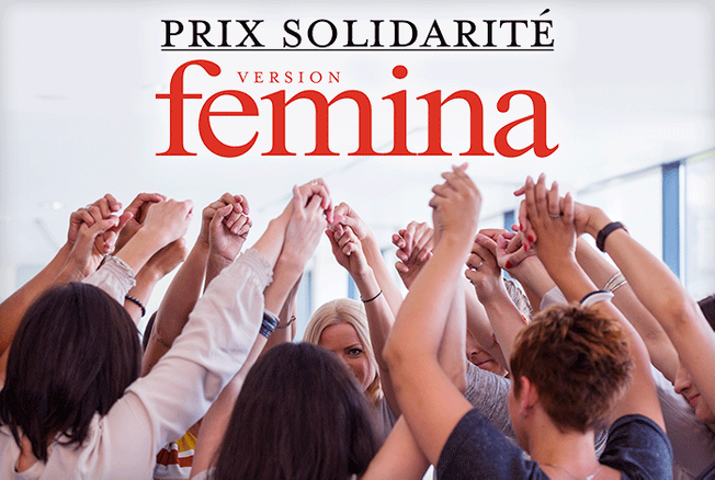 Prix Solidarité Version Femina 2018, les candidates