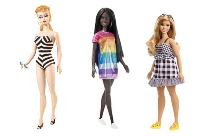 evolution barbie