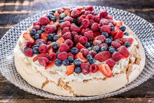 La Recette Du Placard : Pavlova Aux Fruits Rouges