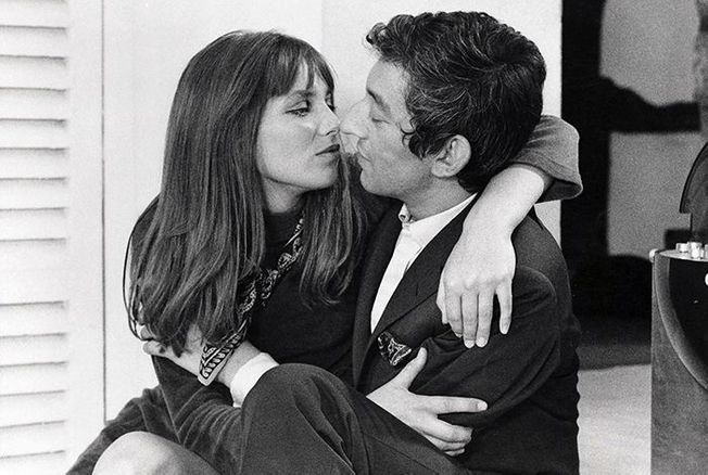 Jane Birkin et Serge Gainsbourg