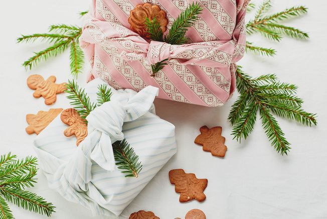 Tuto furoshiki : voici comment emballer ses cadeaux avec du tissu très facilement
