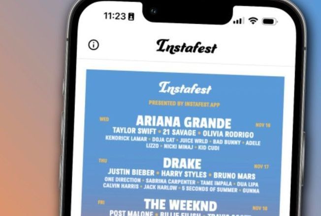 L'application « Instafest » permet de créer son propre festival de musique