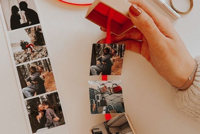 Saint-Valentin à la dernière minute : voici comment fabriquer une boîte à photos pour votre moitié