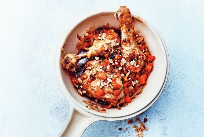 Poulet aux cacahuètes