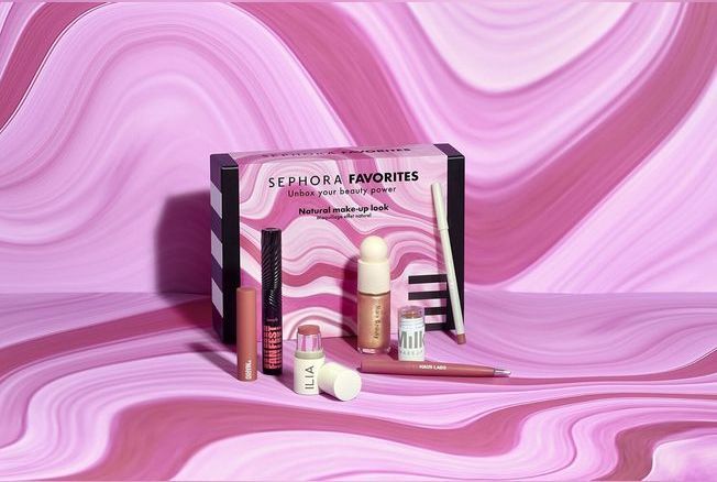 Retrouvez les essentiels d’un makeup naturel dans la nouvelle box Sephora Favorites