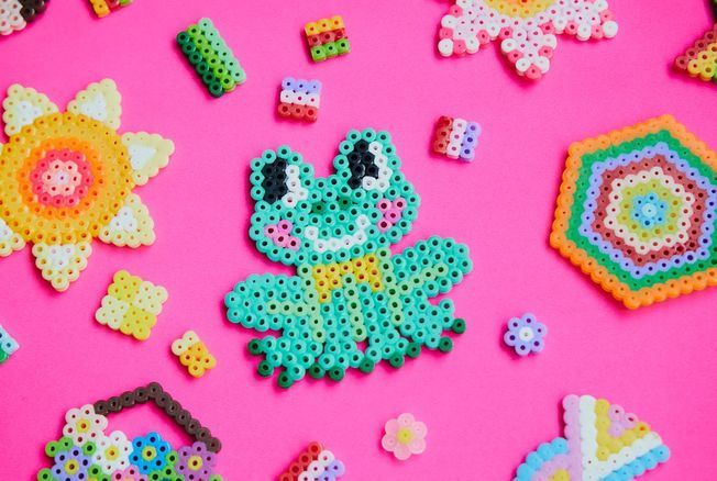 La Manuli Perles à Repasser Vert – 3000 Pièces 5mm – 6 Nuances – Kit Bijoux Et Déco DIY